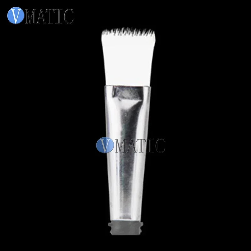 Free Shipping 10Pcs 18G Flat 11mm Width Glue Dispensing Needle Brush Tips