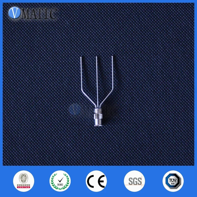 Free Shipping 2Pcs 18G-22G Oem Special Metal Stainless Steel Dispensing Needles Metal Dispenser Needle With 3 Needles 1/2 Inch
