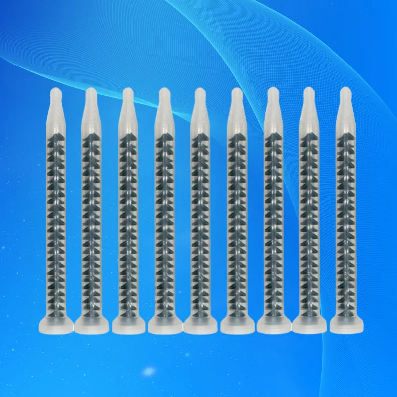 VMATIC RM12-26 Dynamic Mixing Nozzle 10PCS - Industrial Static Mixer for Epoxy Resin, AB Adhesives & High-Viscosity Glue Dispens