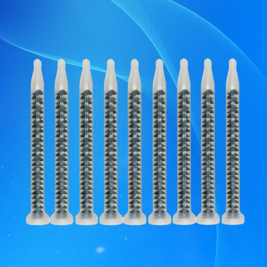 VMATIC RM12-26 Dynamic Mixing Nozzle 10PCS - Industrial Static Mixer for Epoxy Resin, AB Adhesives & High-Viscosity Glue Dispens