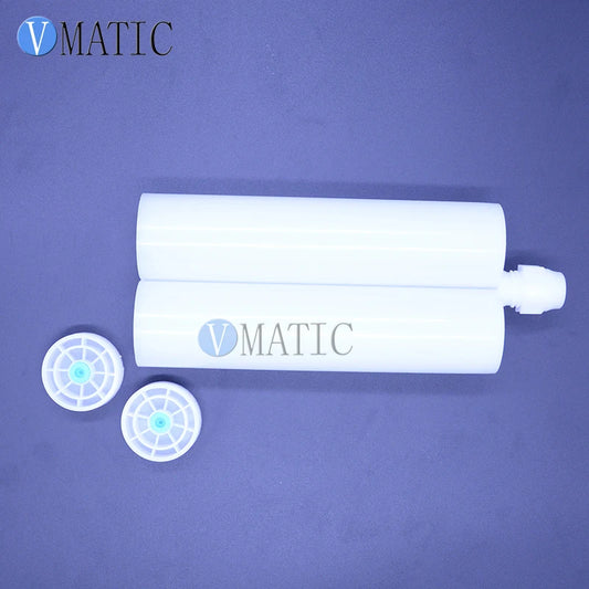 Free Shipping Two Component Cartridge 1:1 For 600ml 600cc Plastic Dispensing Gun Cartridge