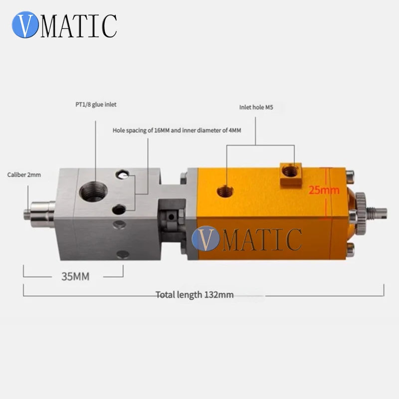 Free Shipping Industrial Precision Adhesive Control System Diaphragm Dispensing Valve