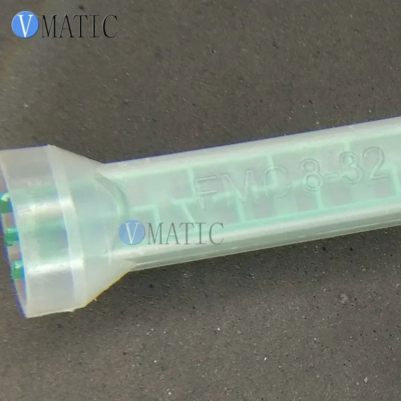 ‌Industrial Static Mixer Nozzles FMC08-32 | 10pcs Square Plastic Mixing Tubes for Epoxy/Adhesive Anti-Clog Free Shipping