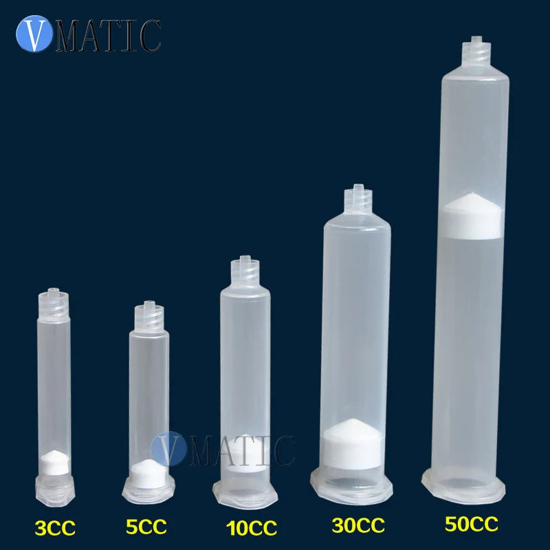 Free Shipping 3cc 3ml US Style Newest Dispenser Special Pneumatic Syringe Transparent With Piston