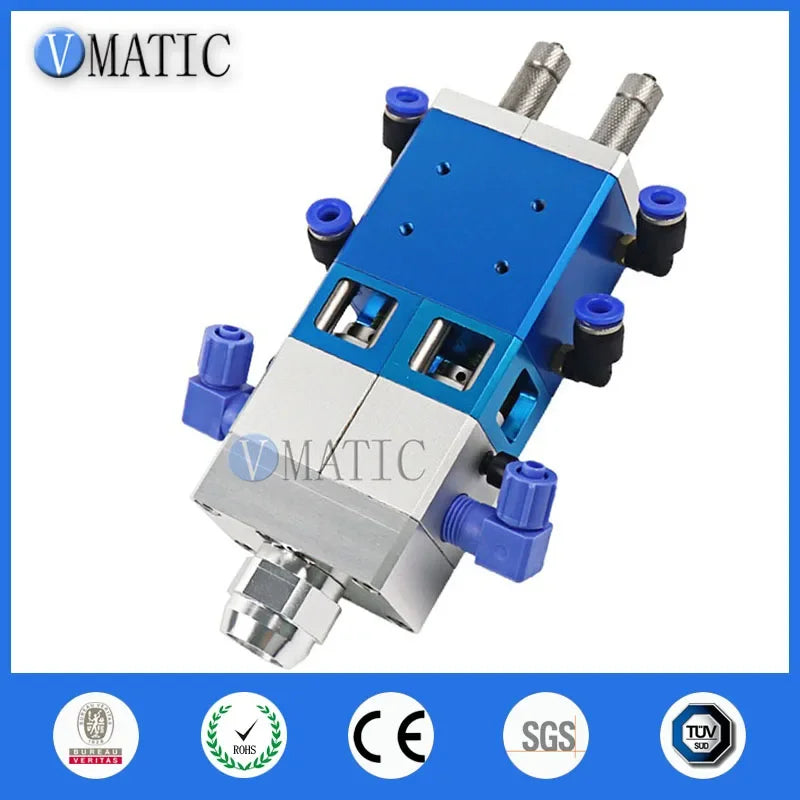 ‌Dual-Cartridge Dispensing Valve System | Pneumatic Actuator for AB Glue & Sealant High-Precision Fast Ship‌