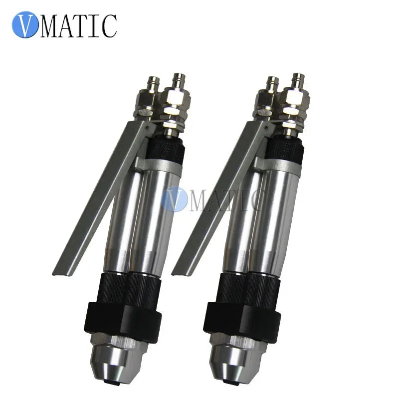 Free Shipping AB Component Epoxy Dispensing Valve Pneumatic Glue Dispensing Valve Manual Valve AB Two Liquid Dispensing Valve