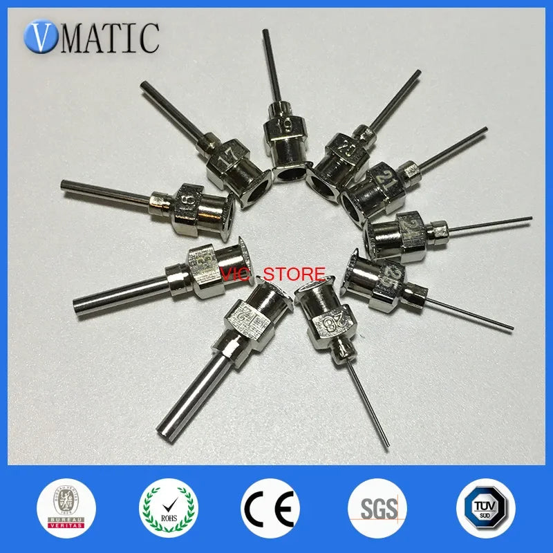 ‌10PCS Steel Mix Tip Kit | 1/2" Industrial Glue Needles for Epoxy/Silicone Free Shipping‌