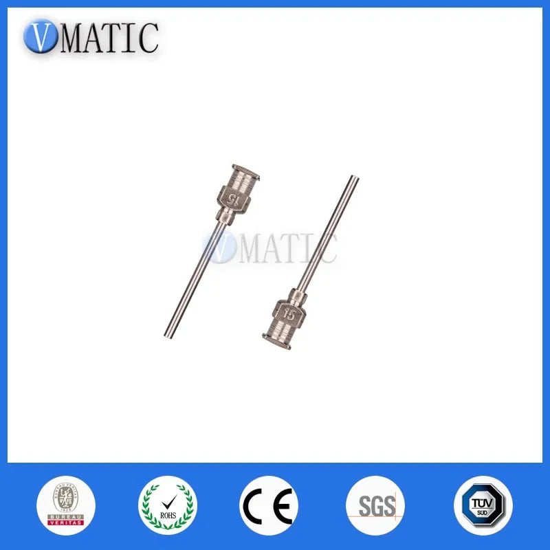 Free Shipping 12Pcs 1 Inch Tip Length 15G Blunt Stainless Steel Dispensing Needles Dispenser Needle Tips With Factory Price
