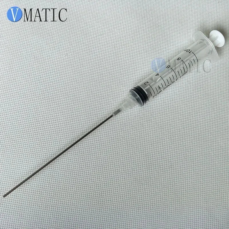 5×10ml Industrial Dispenser Kit ▶ Luer Lock Fluid Control System（16G Blunt Tip + Anti-Slip Plunger）🚚