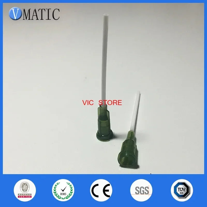 Free Shipping 100pcs 14G 1" Inch PP Flexibility Tips and Nozzle
