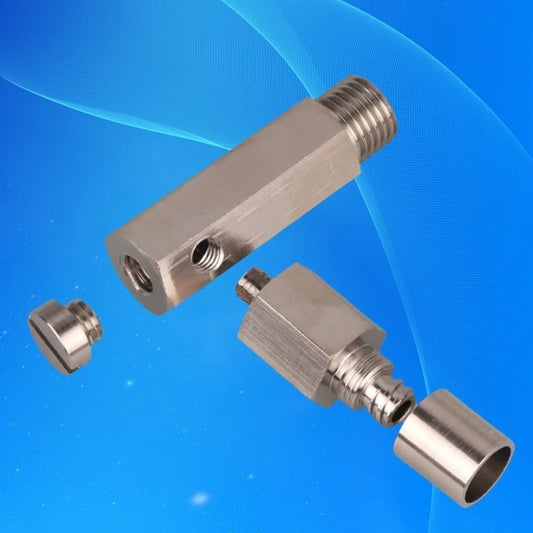 ‌Precision Dispensing Adapter Kit | Stainless Steel Valve Coupling Glue Syringes Free Shipping‌