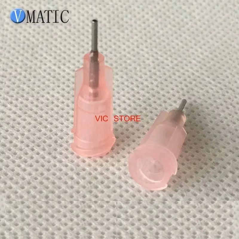 High Recommendation Quality 100 Pcs 20G 1/4 Inch Stainless Steel Dispensing Screw Syringe Needle Tips