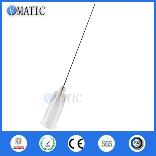 Industrial 27G Dispensing Needles 1'' Blunt Tip 100pcs Set for Electronics Anti-Clog Free Shipping