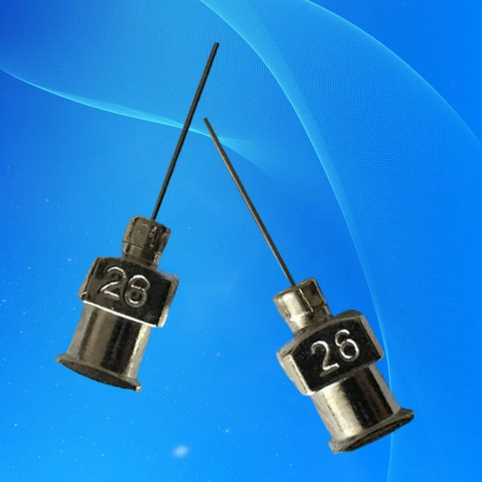 ‌26G Blunt Dispensing Needles 12Pcs | 1/2 Inch Stainless Steel Tips for Electronics/Lab Free Shipping‌
