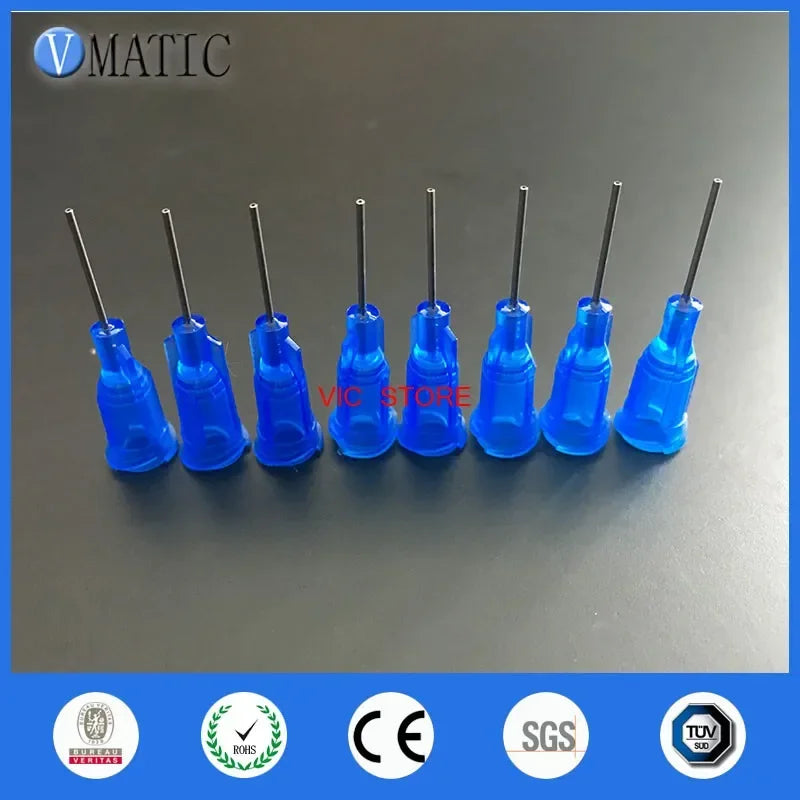‌22G Industrial Dispensing Needles 100PCS | S.S. Tips with PP Lock Hub for SMT 0.5" Free Shipping‌