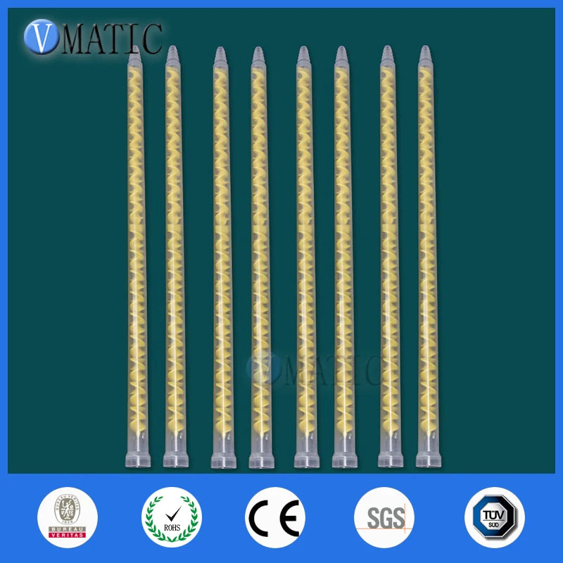 High Quality Plastic Resin Static Mixer Ms13-36 Mixing Nozzles For Duo Pack Epoxies (Yellow Core)