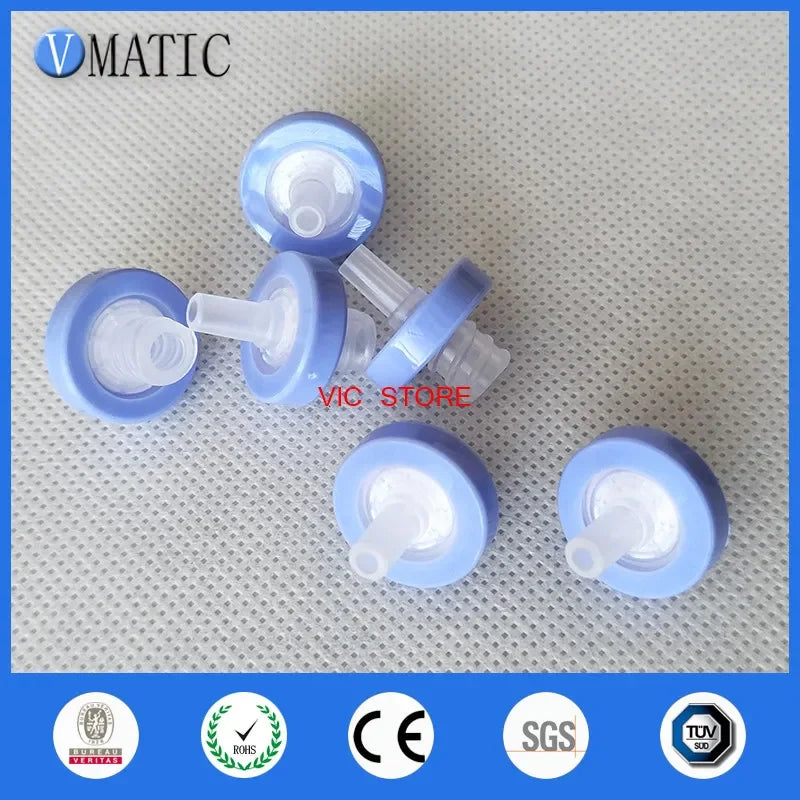Free Shipping Wholesale Laboratory High Quality Microlab Scientific PTFE Nylon 0.45um Syringe Filter 100pcs