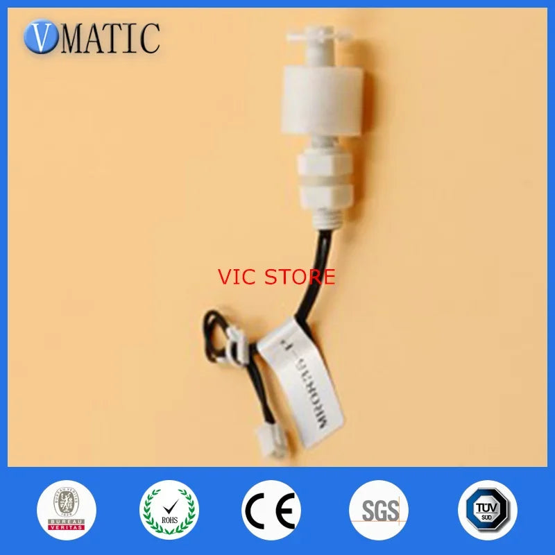 Free Shipping Plastic Groundwater Interruttore Galleggiante Acquario Ultrasonic Float Ball Water Level Sensor VC0835-P