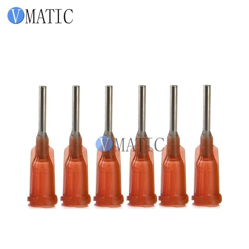 ‌15G Precision Dispensing Needles | 1/2 Inch Stainless Steel Tips for Glue & Lubricant Syringes (100-Pcs)‌