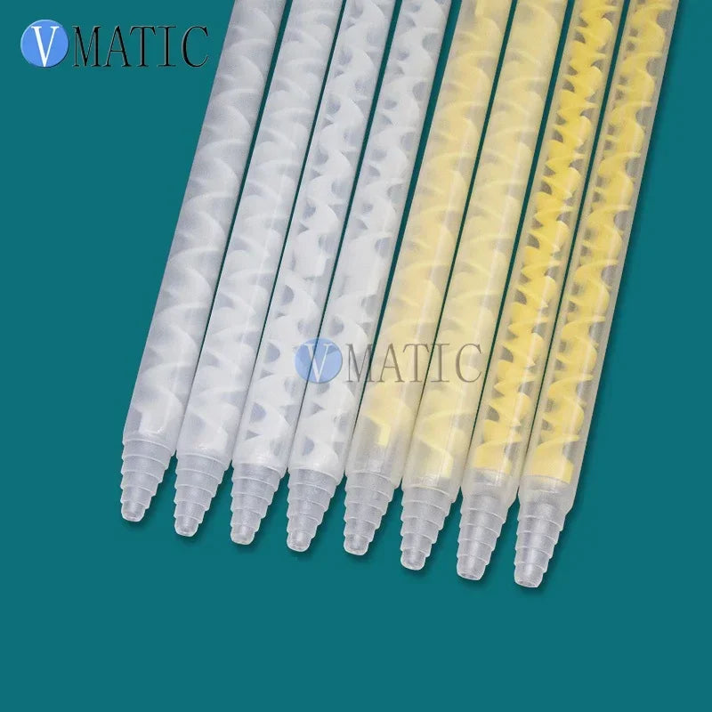 Free Shipping Resin Static Mixer MS13-36 Mixing Nozzles For Duo Pack Epoxies (Yellow Core)