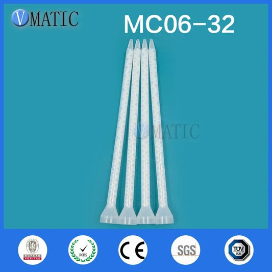‌MC06-32 Static Mixers 5PCS | Industrial Nozzle for Epoxy Resin (White Core) Fast Ship‌
