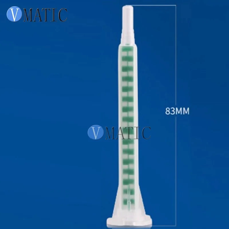 ‌F6-16 Static Mixer Nozzles 6-16mm | Stainless Steel Spiral Tips for Epoxy/AB Glue Dispensing (30pcs)‌