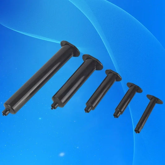 Free Shipping 3/5/10/30/55 Cc / Ml US Style Adhesive Fluid Liquid Glue Dispensing Pneumatic Syringe With Piston