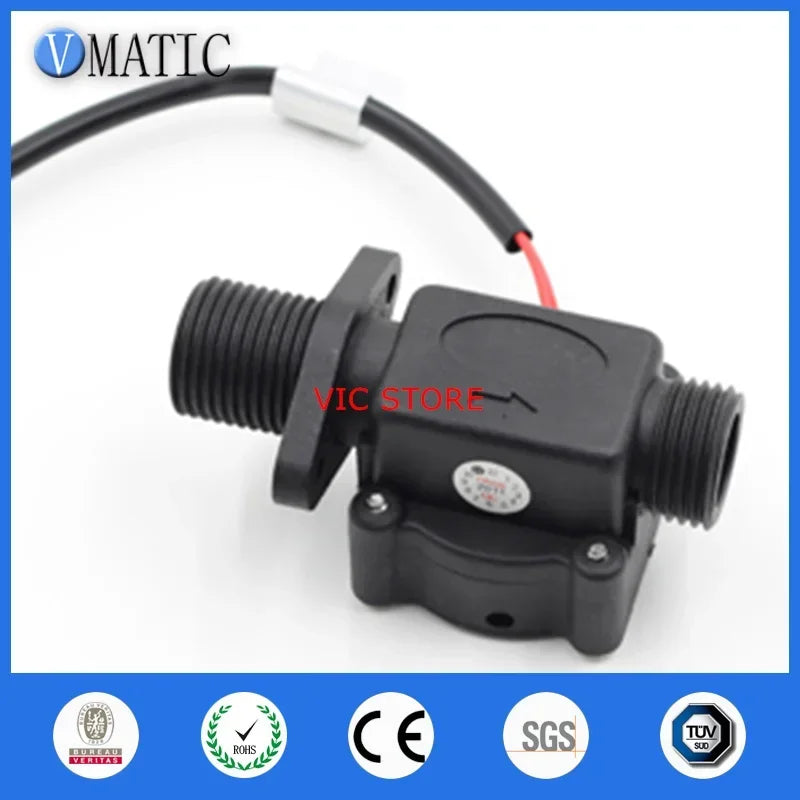 High Quality G1/2" Fuel Meter Gps Differential VC678 Electronic Reed Sensor Plastic Magnetic Water Flow Switch