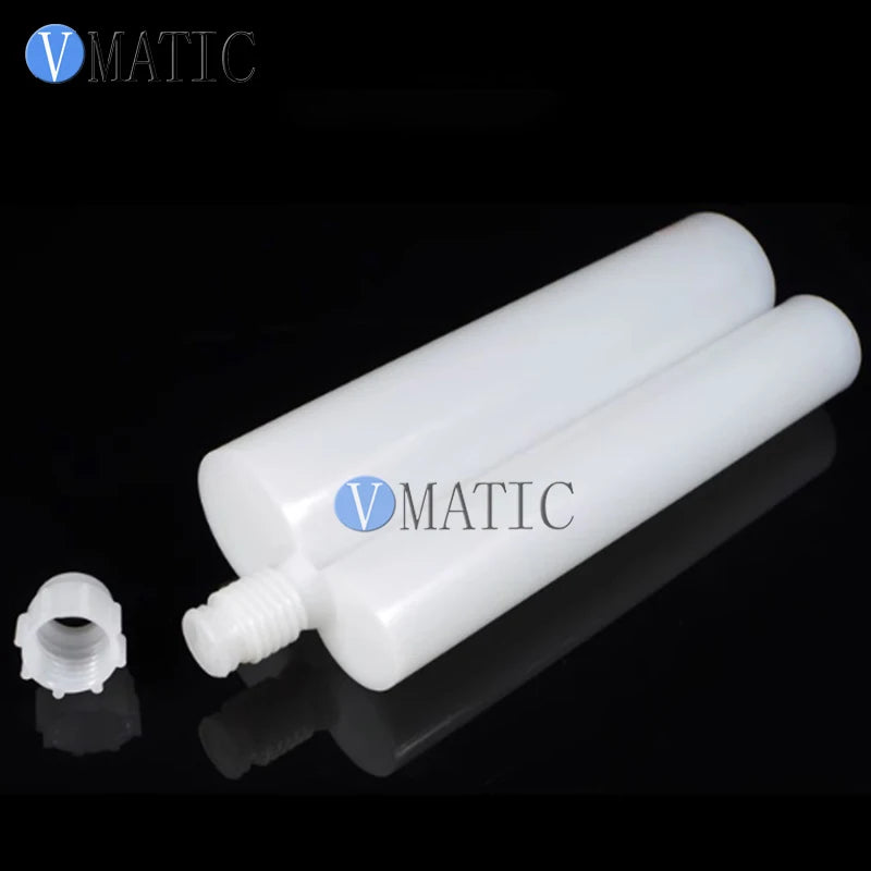 Free Shipping Two Component 450ml/cc 2:1 Glue Dispensing Plastic Cartridge With Static Mixer/Mixing
