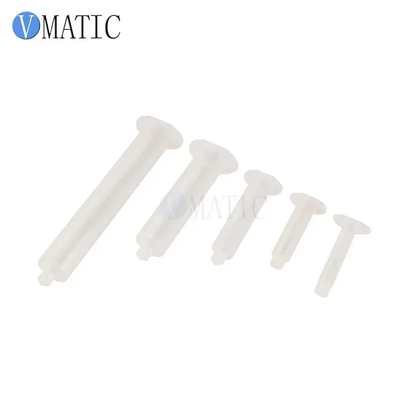 ‌30ml Pneumatic Dispensing Syringe | Transparent PC Plastic Air-Powered Syringe with Piston for Adhesive/Resin/Cosmetics (Indust