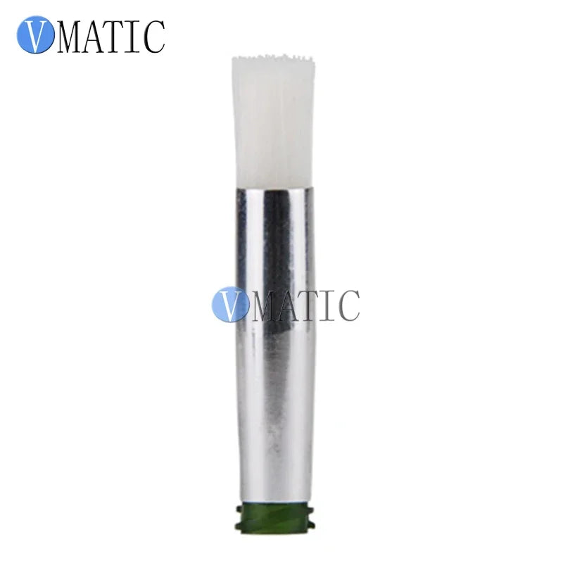 Free Shipping 14G 7mm Needle Brush Double Screw Thread Needles EFD Soft Brush Needle Round Mouth Glue Dispensing Tip