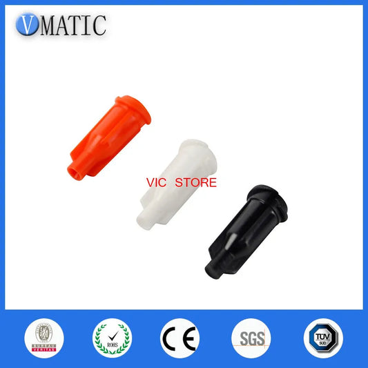 Free Shipping Luer Lock Dispensing Syringe Tip Cap Stopper 500Pcs
