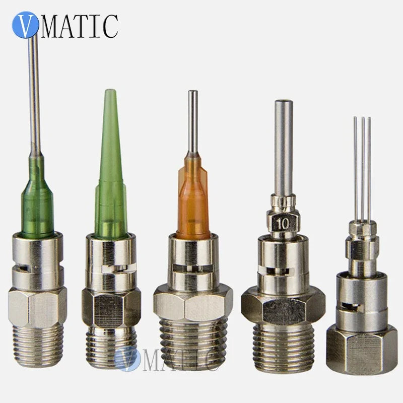 Industrial Pneumatic Adapter M12 ✅ Metal Luer Lock for VC26/VC31/VC42（10pcs Leakproof Kit + Free Ship）