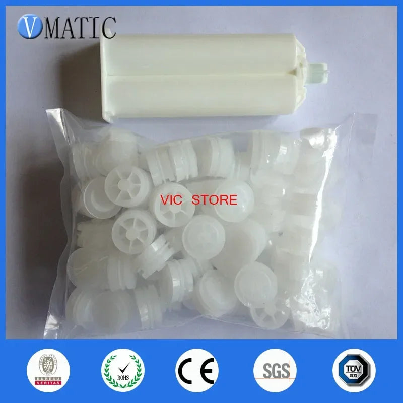 Free Shipping Quality Epoxy Resin Gun Cartridge 50ml/cc 1:1 Glue Dispensing Cartridge From China Factory