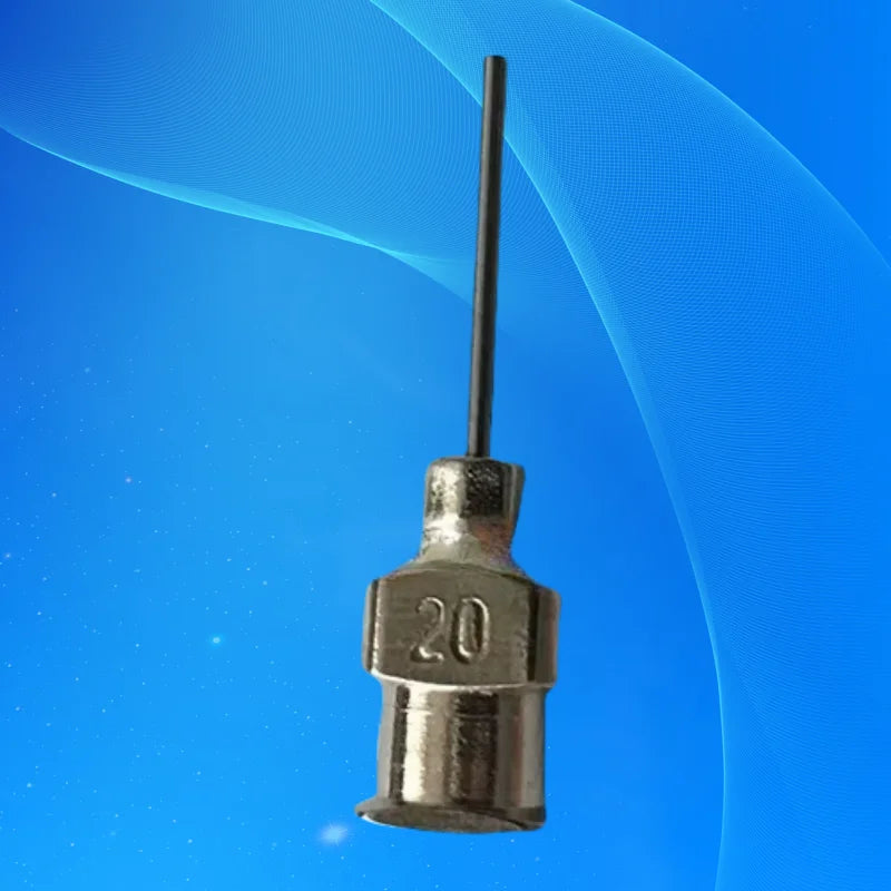 High Quality 1/2 Inch Tip Length 20G All Metal Blunt Stainless Steel Glue Dispensing Syringe Needles Tips 12Pcs