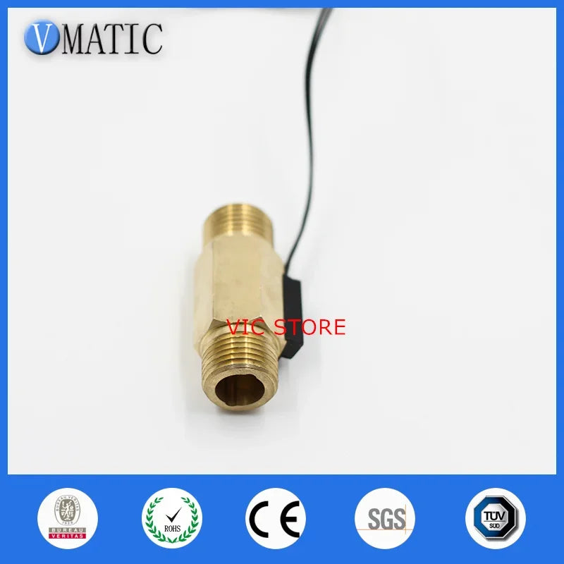 Free Shipping VC2260 Electronic Fuel Sensor Housing Brass Water Flow Control Switch