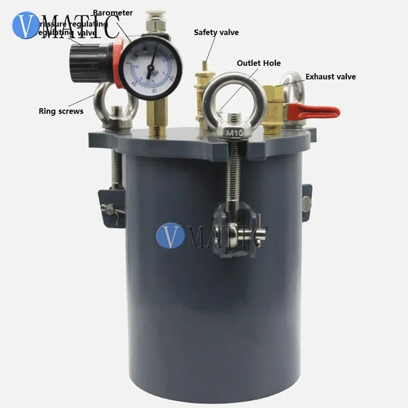 Free Shipping 1L Carbon Steel Pressure Tank