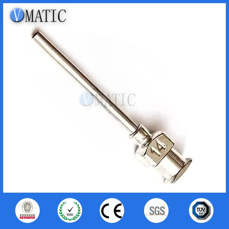 Free Shipping 12Pcs 1 Inch Tip Length 14G Metal Tips