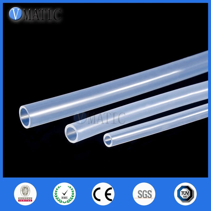 Free Shipping 10 Meter Long Ptfe 14T Tube Od 2.28Mm Id 1.68Mm Approve Sgs Certification For 3D Printer Plastic Ptfe Tube