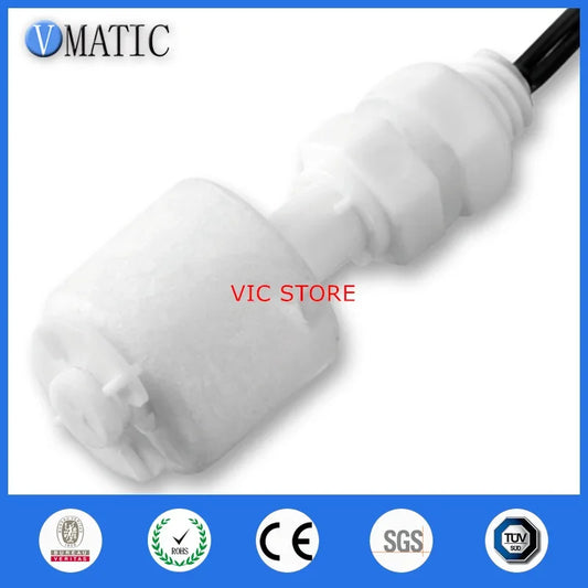 Free Shipping Plastic Groundwater Interruttore Galleggiante Acquario Ultrasonic Float Ball Water Level Sensor VC0835-P