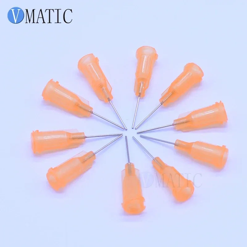 Free Shipping 100pcs 0.5" 1/2 Inch 23G Glue Dispensing Needles