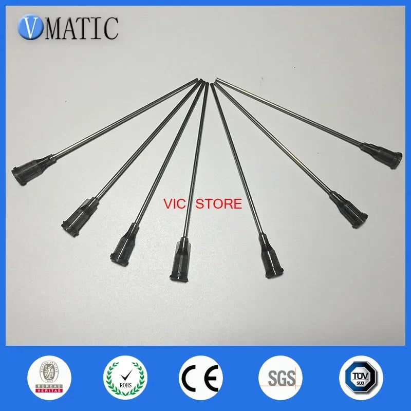 Free Shipping 100Pcs 1.5 Inch 16G Glue Dispensing Needles 1-1/2 Inch