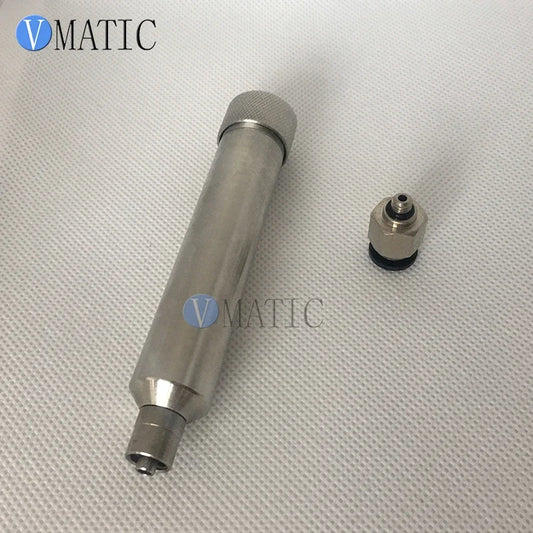 ‌10ml Stainless Steel Dispensing Syringe |  Anti-Corrosion for Epoxy/Silicone Free Shipping‌