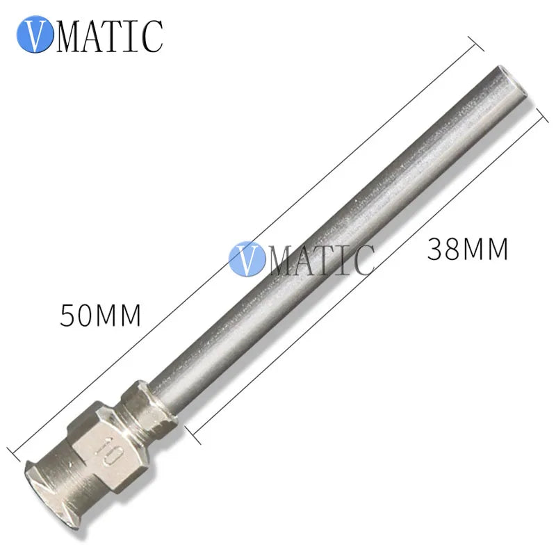 High Quality 10G~21G metal stainless steel dispensing needles blunt, 1.5 inches Length 12pcs Quality Metal Dispensing Needle