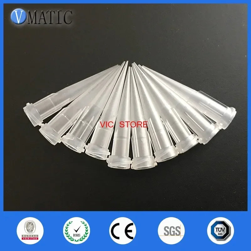 ‌100pcs 27G TT Industrial Dispensing Needles | Precision Tips for Nail Art/Epoxy Resin (Anti-Clog Design)‌