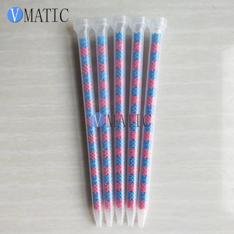 GSM9-20 Static Mixing Nozzle 10PCS - Multi-Purpose AB Adhesive Mixer for Epoxy Resin & Glue Dispensing (Industrial Grade)