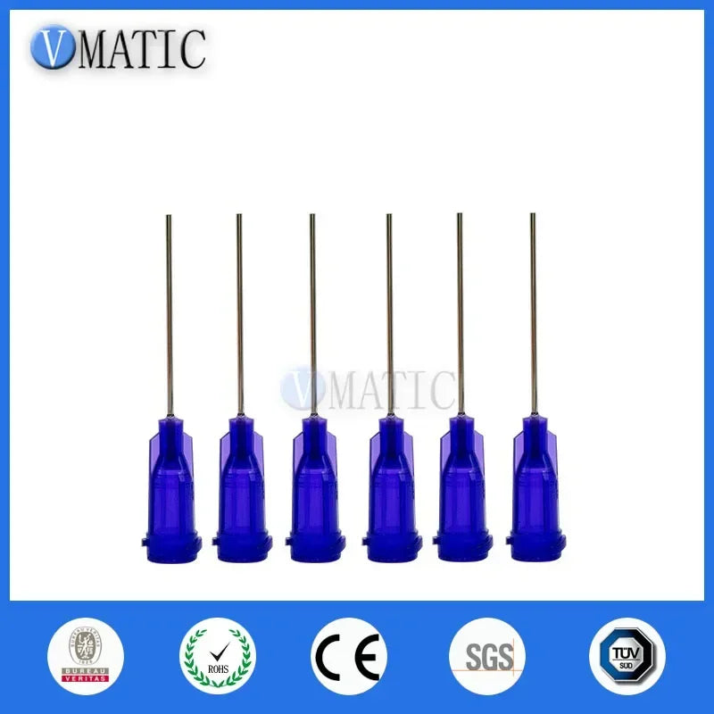 ‌21G Industrial Dispensing Needles 100PCS | Aluminum Mount & Stainless Steel 1" Tube for SMT Free Shipping‌