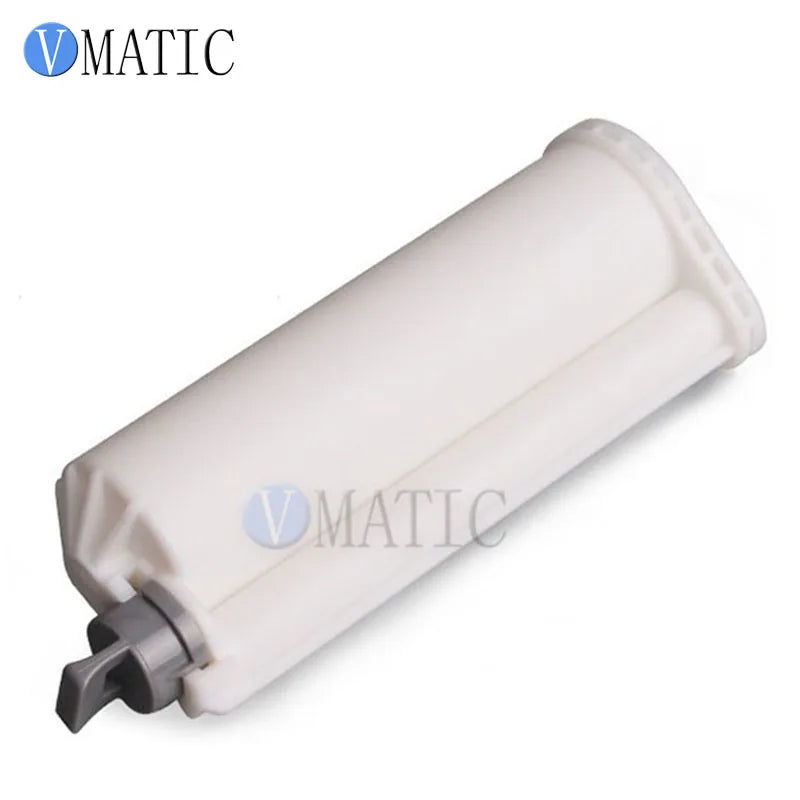 20 Pcs 50 Ml / Cc 10:1 Ratio Adhesive Cartridge For AB Mixing Caulk Gun