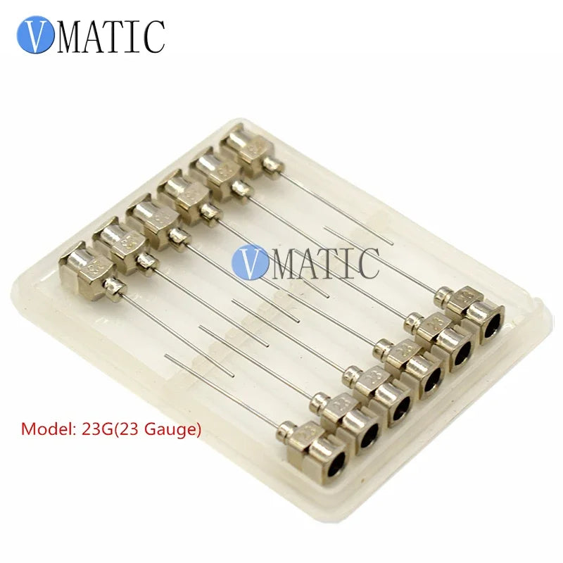Free Shipping 8G-27G Metal Stainless Steel Dispensing Needles Blunt 1.5 Inches Longer Length Needle 1-1/2 Inch