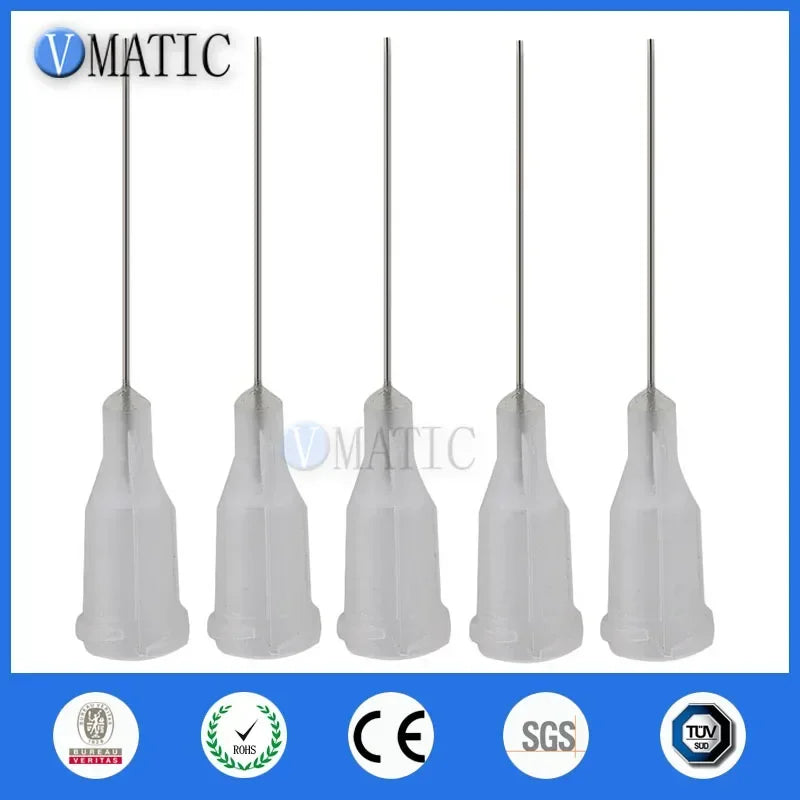 Free Shipping 100Pcs Dispensing Needles Luer Lock Blunt Needle 27G  1 Inch Length Tip